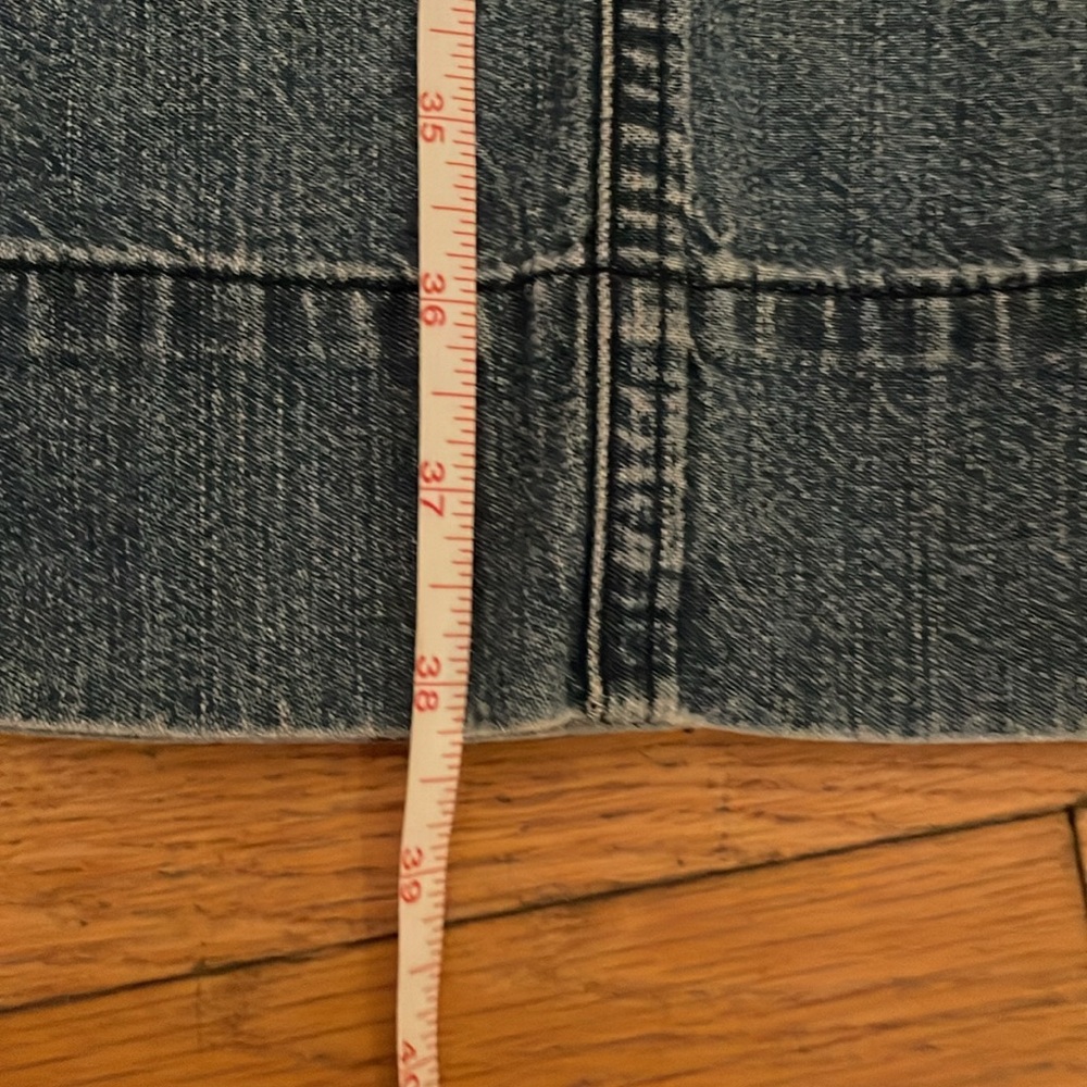 Banana Republic denim long jean skirt size 8 - Picture 4 of 7
